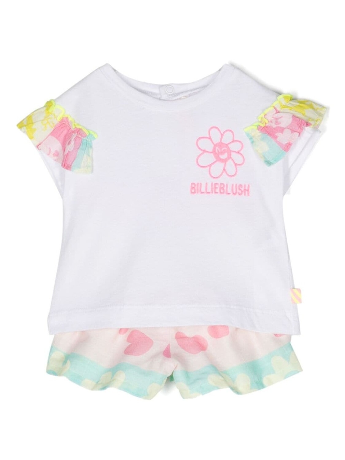 Billieblush комплект из топа и шортов с оборками, белый
Billieblush комплект из топа и шортов с оборками, белый