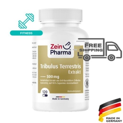 Экстракт Tribulus Terrestris 500 мг 120 капсул для энергии и жизненной силы Zeinpharma
Экстракт Tribulus Terrestris 500 мг 120 капсул для энергии и жизненной силы Zeinpharma