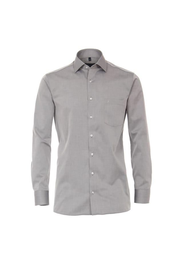 Деловая рубашка однотонная комфортного кроя Casamoda, серый
Деловая рубашка однотонная комфортного кроя Casamoda, серый