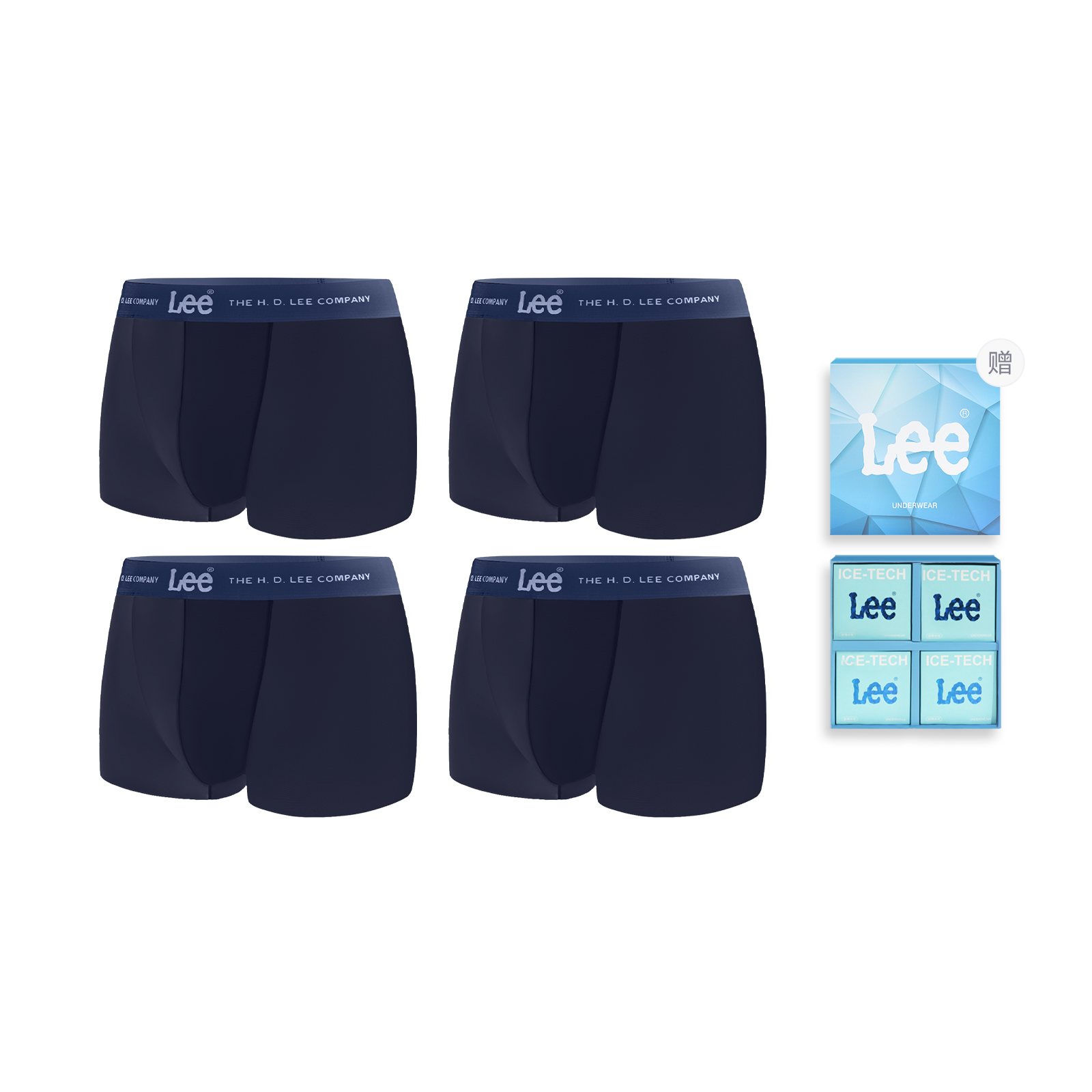 Lee SS25 INDIGO Подарочный набор мужского белья 4 предмета
Lee SS25 INDIGO Подарочный набор мужского белья 4 предмета