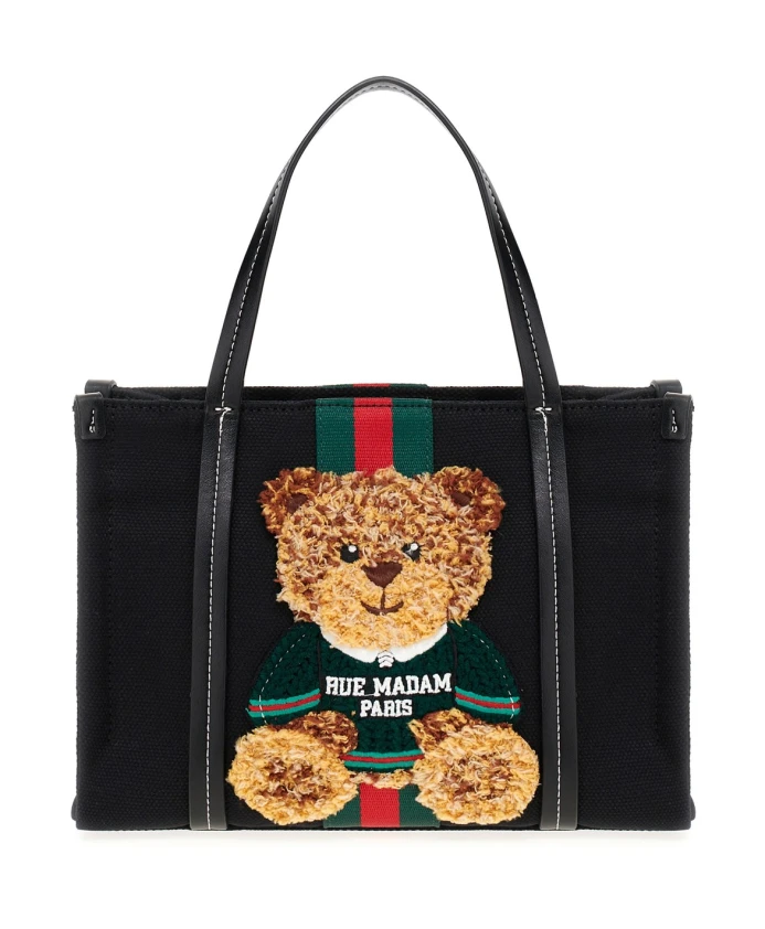 Мини-Сумка-Мешок с трехцветным рисунком "плюшевый мишка" Rue Madam, черный
Мини-Сумка-Мешок с трехцветным рисунком "плюшевый мишка" Rue Madam, черный