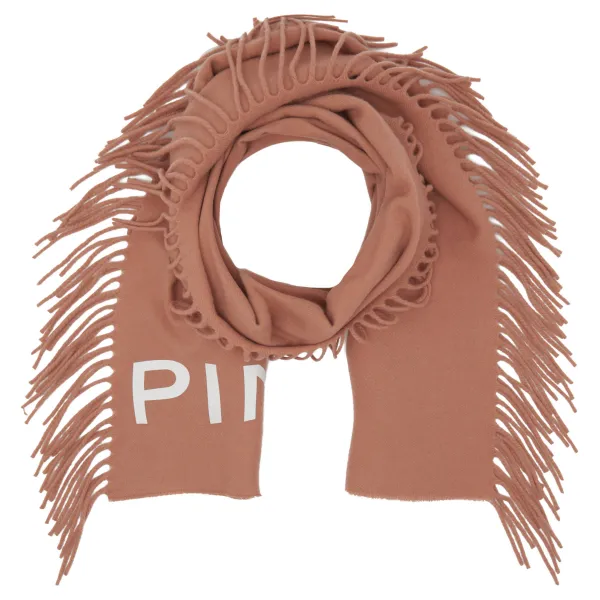 Шерстяной шарф Pinko, коричневый
Шерстяной шарф Pinko, коричневый