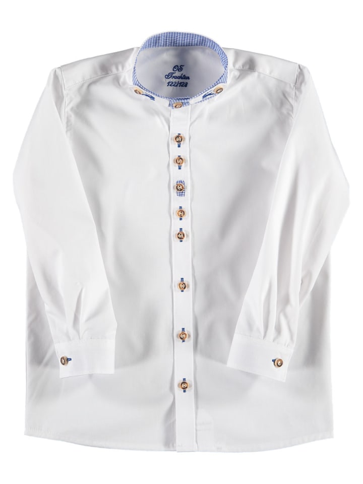 OS-Trachten Детская традиционная рубашка Geoses белого цвета
OS-Trachten Детская традиционная рубашка Geoses белого цвета