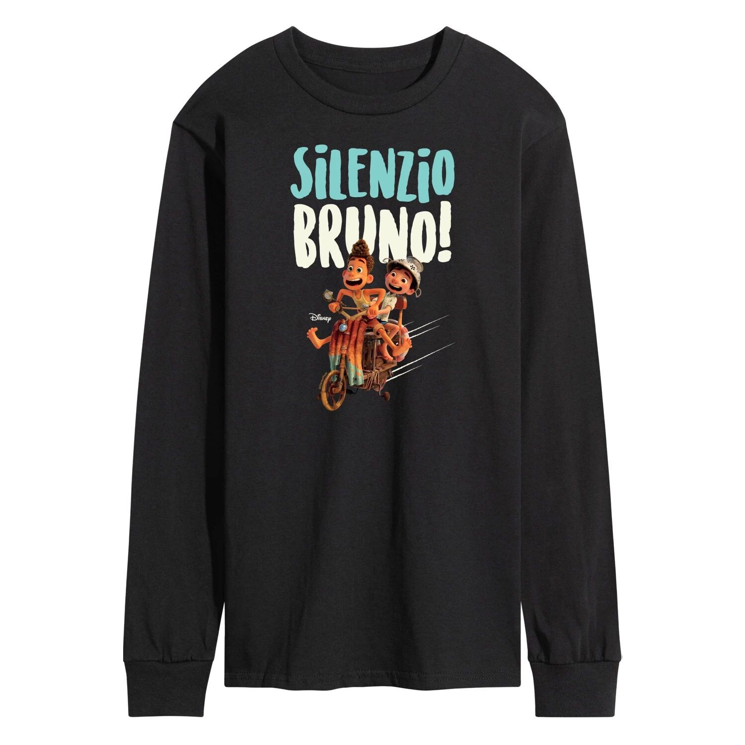 Мужская футболка с длинным рукавом и рисунком Disney's Luca Silenzio Licensed Character
Мужская футболка с длинным рукавом и рисунком Disney's Luca Silenzio Licensed Character