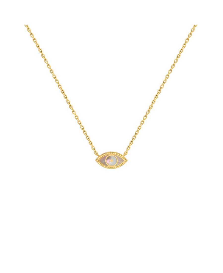 Ожерелье из перламутра с эффектом сияющей энергии и защитой от сглаза Karma and Luck, Gold/White
Ожерелье из перламутра с эффектом сияющей энергии и защитой от сглаза Karma and Luck, Gold/White