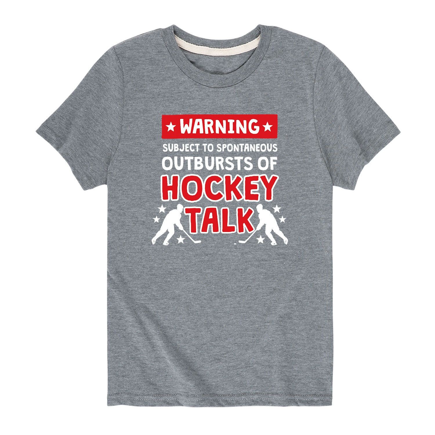 Футболка с рисунком Hockey Talk для мальчиков 8–20 лет Licensed Character, серый
Футболка с рисунком Hockey Talk для мальчиков 8–20 лет Licensed Character, серый