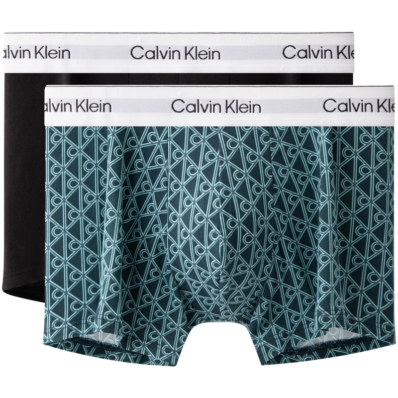 Мужские трусы 2 штуки Calvin Klein, черный/зеленый
Мужские трусы 2 штуки Calvin Klein, черный/зеленый