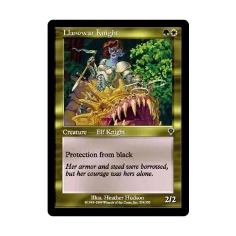 CCG Ллановар Найт (К), MTG - Invasion
CCG Ллановар Найт (К), MTG - Invasion