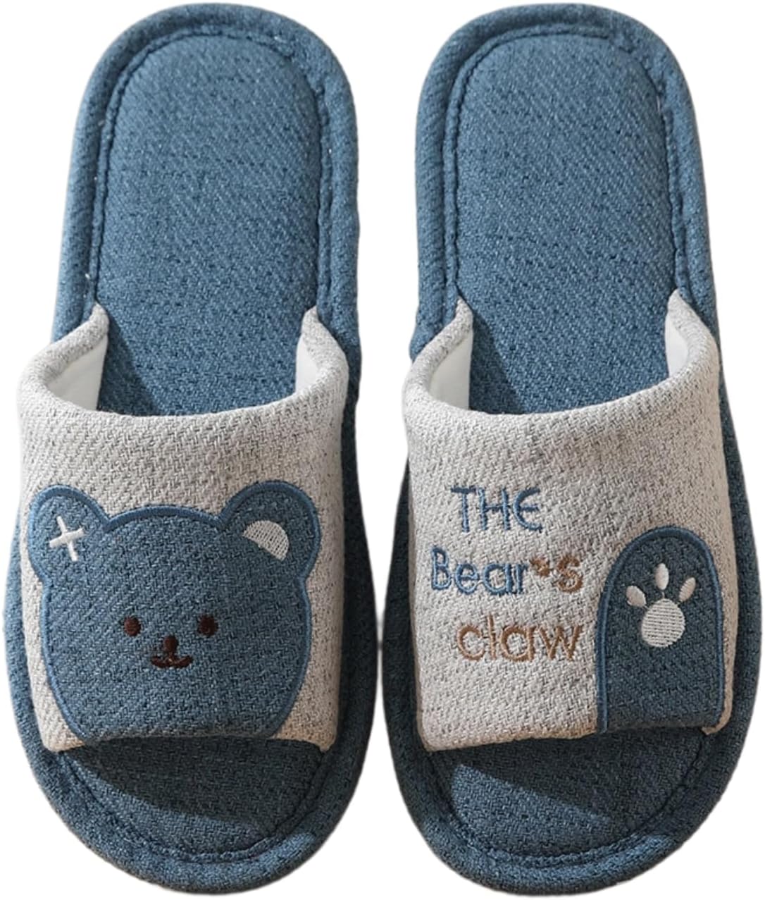 Мужские мультяшные тапочки, льняные домашние туфли, дышащие, отводящие влагу, мягкая противоскользящая подошва, для пар Hgyeda, синий
Мужские мультяшные тапочки, льняные домашние туфли, дышащие, отводящие влагу, мягкая противоскользящая подошва, для пар Hgyeda, синий