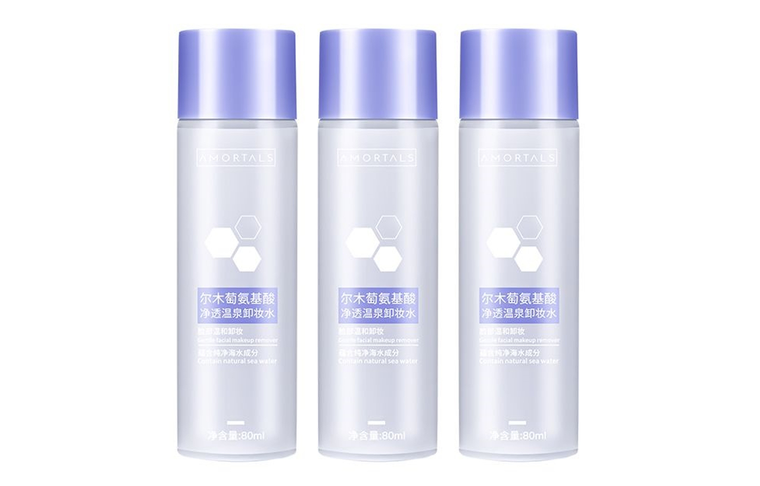 Вода для снятия макияжа с аминокислотами и термальной водой, не раздражает кожу, 80 мл/80 мл*3 AMORTALS
Вода для снятия макияжа с аминокислотами и термальной водой, не раздражает кожу, 80 мл/80 мл*3 AMORTALS
