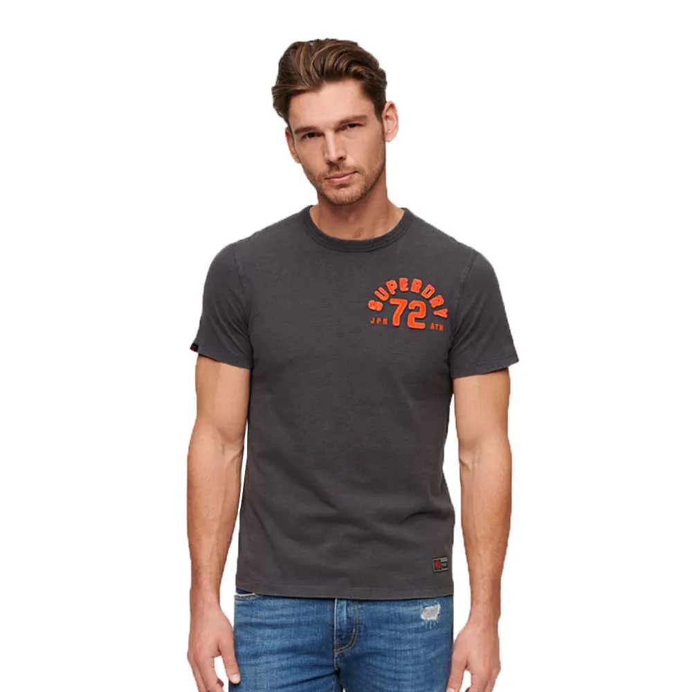 Футболка Superdry Vintage Athletic Chest, серый 
Футболка Superdry Vintage Athletic Chest, серый