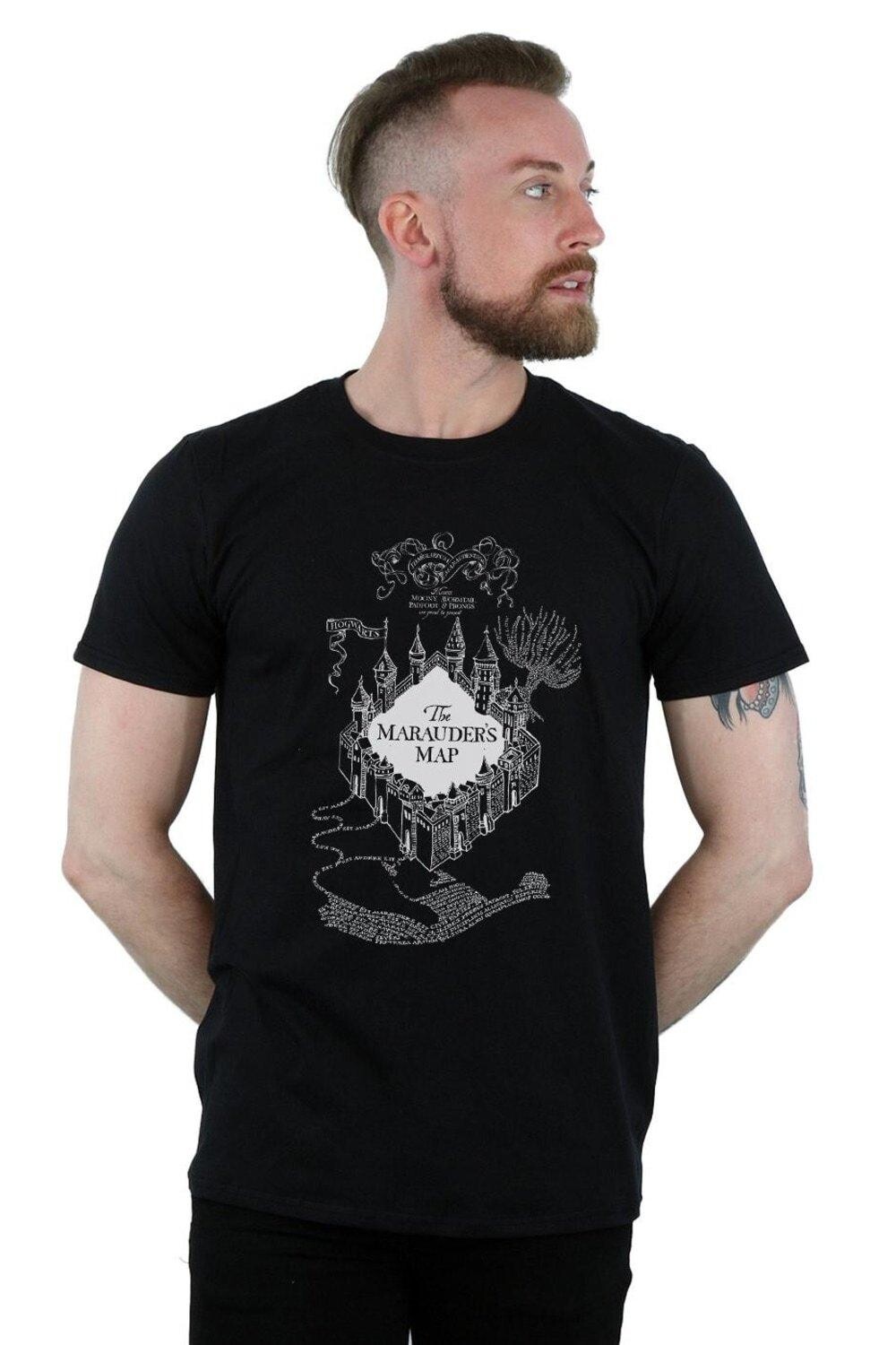 Футболка с картой мародера Harry Potter, черный
Футболка с картой мародера Harry Potter, черный