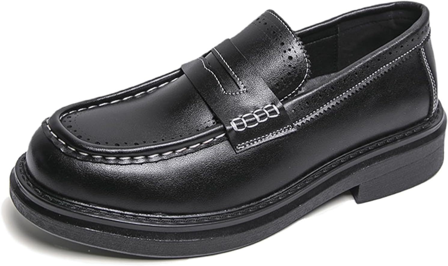 Мужские лоферы с квадратным носком Fashion из натуральной кожи, платформенные броги, деловые туфли типа пэнни, удобные, с нескользящей подошвой, низким каблуком, офисные и повседневные лодочные туфли Oxngdmdm, коричневый
Мужские лоферы с квадратным носком Fashion из натуральной кожи, платформенные броги, деловые туфли типа пэнни, удобные, с нескользящей подошвой, низким каблуком, офисные и повседневные лодочные туфли Oxngdmdm, коричневый