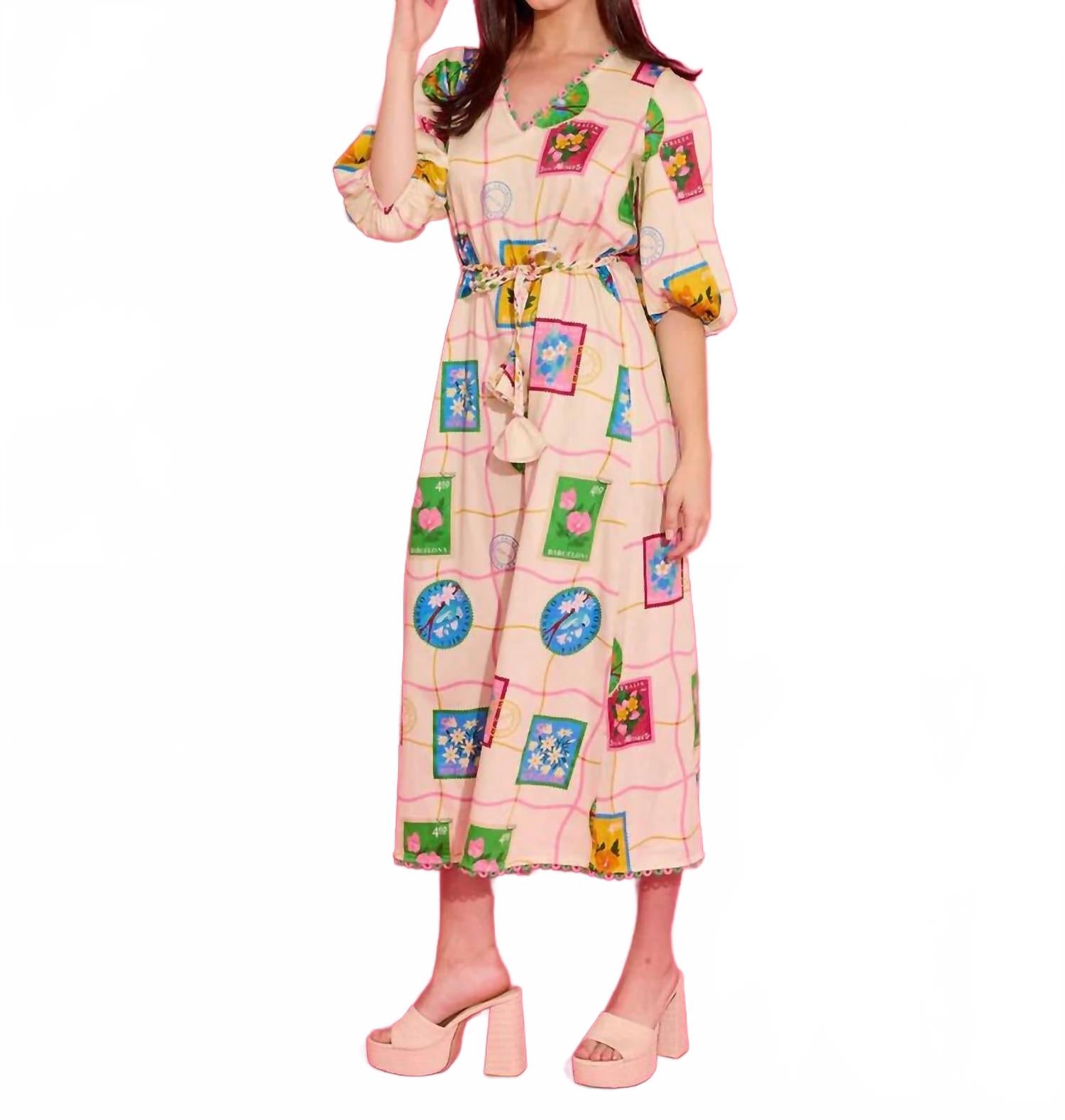 Платье Lizzie в стиле открытки Alden Adair, Postcard 
Платье Lizzie в стиле открытки Alden Adair, Postcard