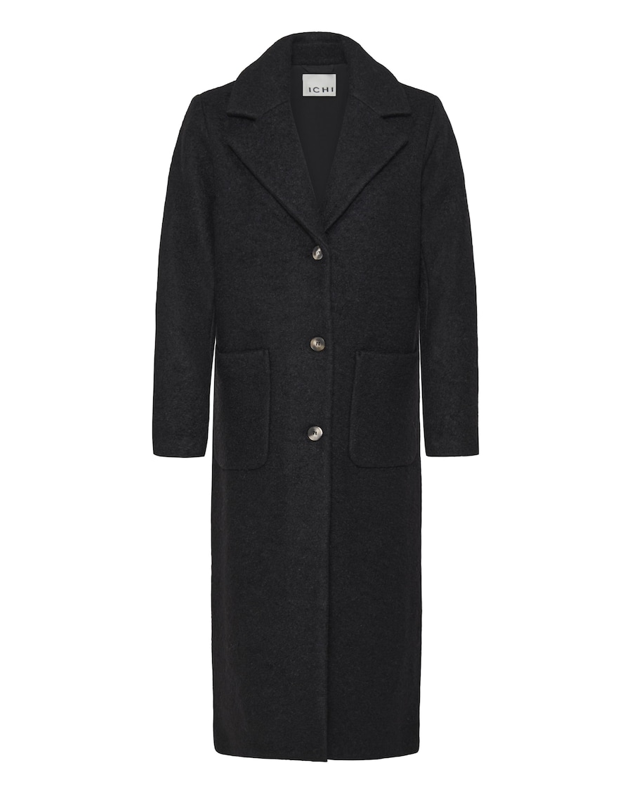 Пальто межсезонное ICHI IHSTIPA, черный
Пальто межсезонное ICHI IHSTIPA, черный