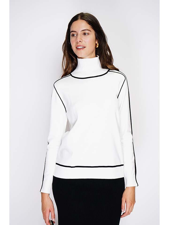 Пуловер William de Faye Rollkragenpullover, белый
Пуловер William de Faye Rollkragenpullover, белый