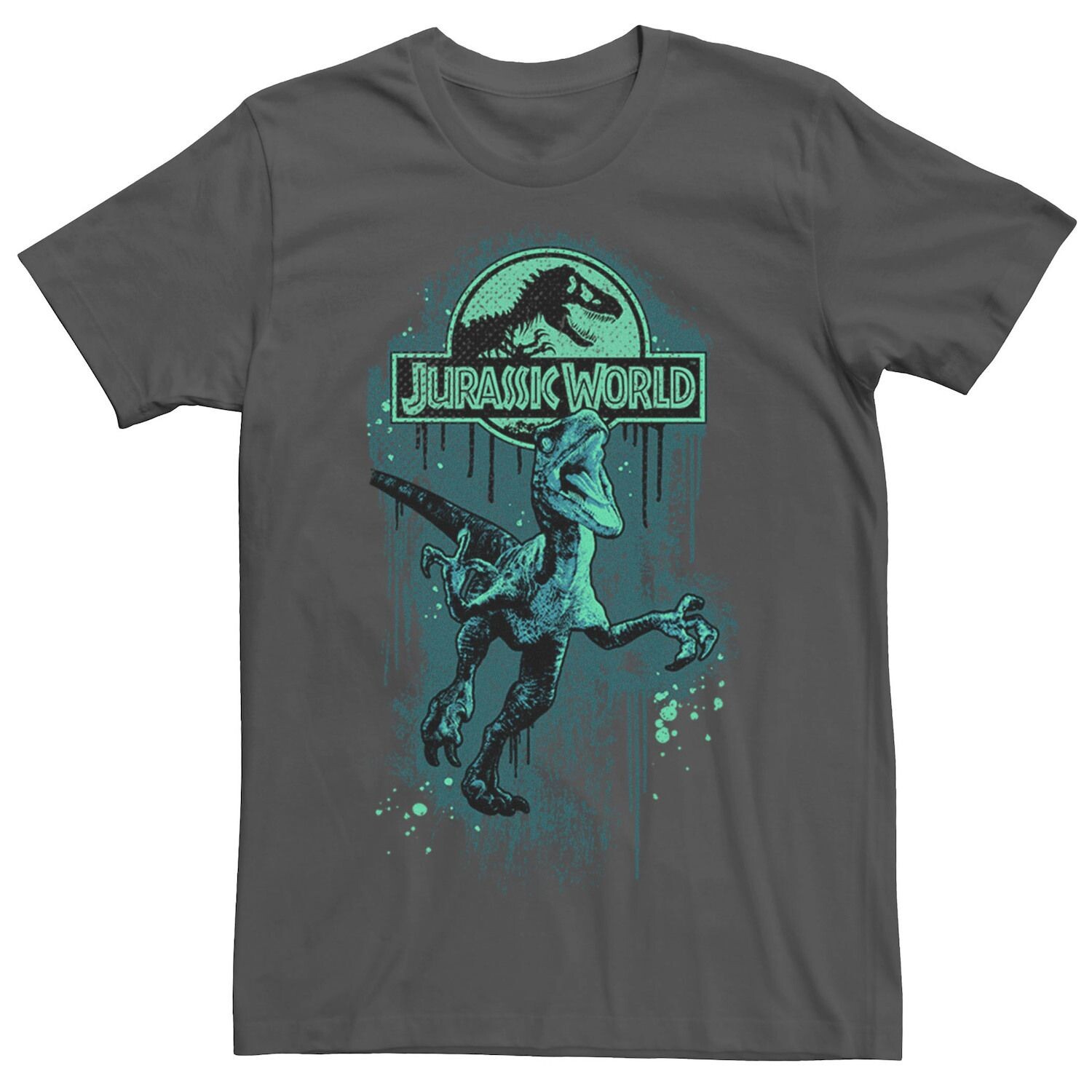 Мужская футболка с графическим логотипом и логотипом Jurassic World Raptor Paint Splatter Title Licensed Character
Мужская футболка с графическим логотипом и логотипом Jurassic World Raptor Paint Splatter Title Licensed Character