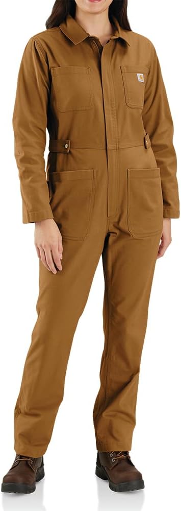 Carhartt Women's 106071 Women's Rugged Flex Relaxed Fit Canvas Covera, Carhartt Brown
Carhartt Women's 106071 Women's Rugged Flex Relaxed Fit Canvas Covera, Carhartt Brown