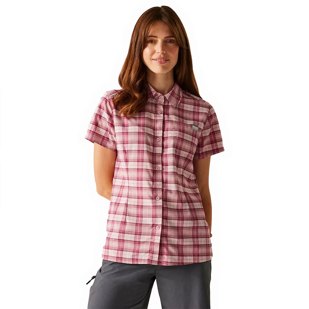 Рубашка с коротким рукавом Regatta Begarno, фиолетовый
Рубашка с коротким рукавом Regatta Begarno, фиолетовый