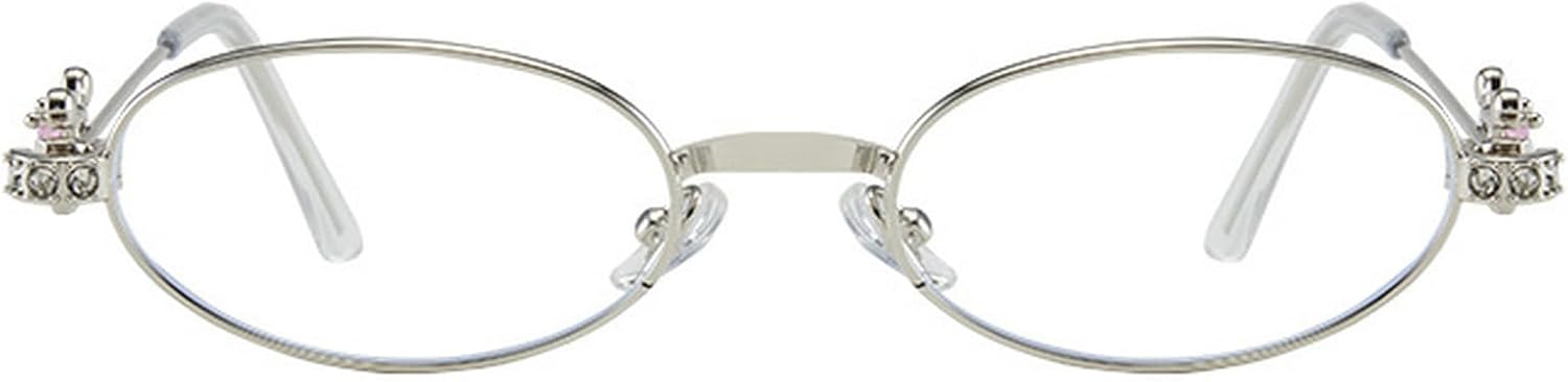 Роскошные солнцезащитные очки с овальной металлической оправой и бриллиантами для женщин, маленькая оправа, овальные солнцезащитные очки с защитой от УФ-излучения UV400, винтажные очки для активного отдыха mincl, Silver Clear
Роскошные солнцезащитные очки с овальной металлической оправой и бриллиантами для женщин, маленькая оправа, овальные солнцезащитные очки с защитой от УФ-излучения UV400, винтажные очки для активного отдыха mincl, Silver Clear