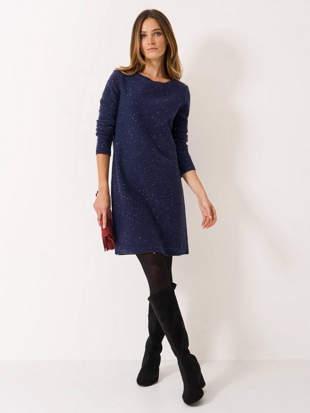 Платье-джемпер Cara Glitterball Crew Clothing, Navy Blue
Платье-джемпер Cara Glitterball Crew Clothing, Navy Blue