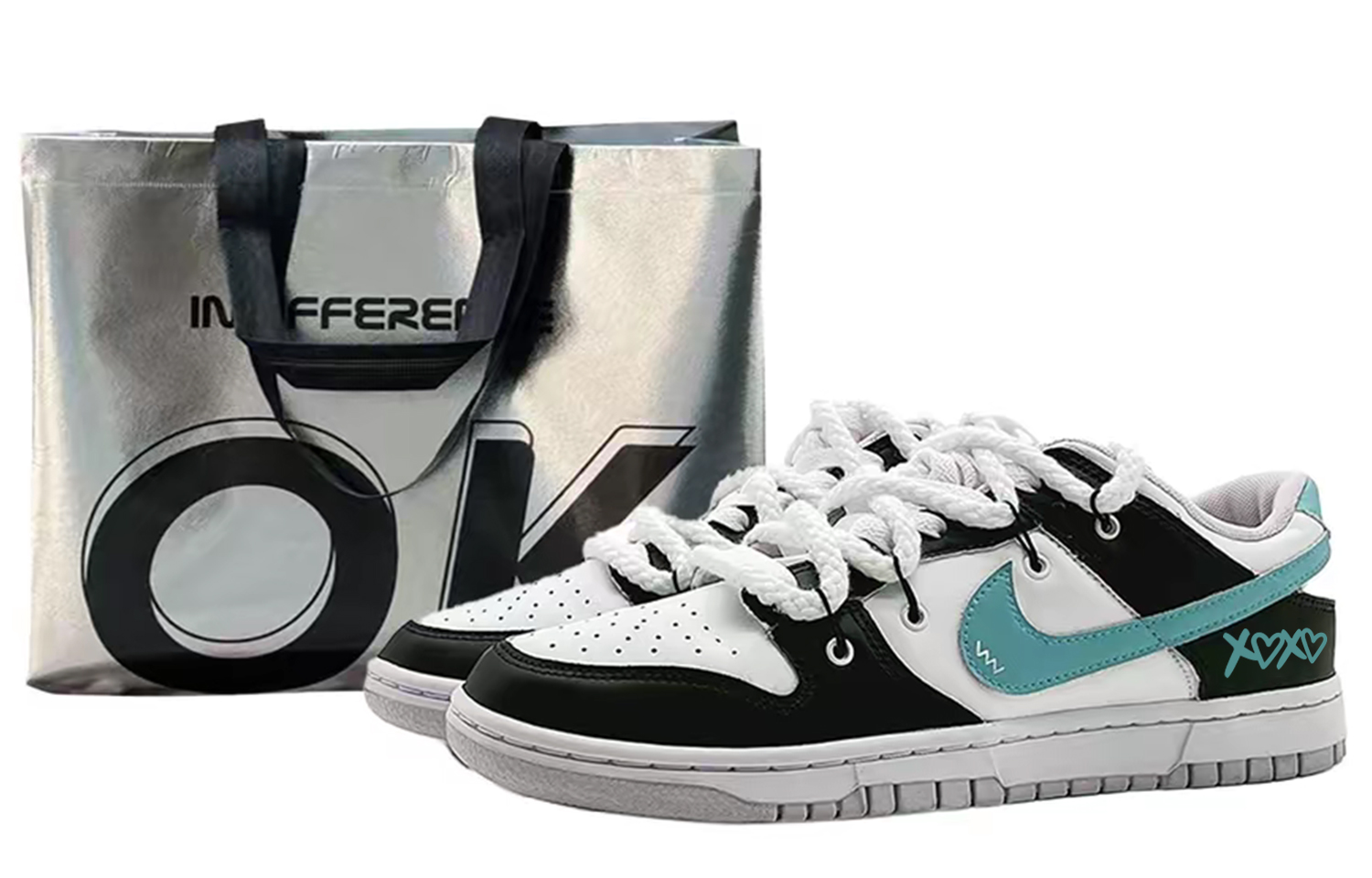 Nike Кроссовки для скейтбординга Dunk EIGHT% Xoxo с амортизацией, износостойкие, низкие, мужские, черные, белые, зеленые
Nike Кроссовки для скейтбординга Dunk EIGHT% Xoxo с амортизацией, износостойкие, низкие, мужские, черные, белые, зеленые