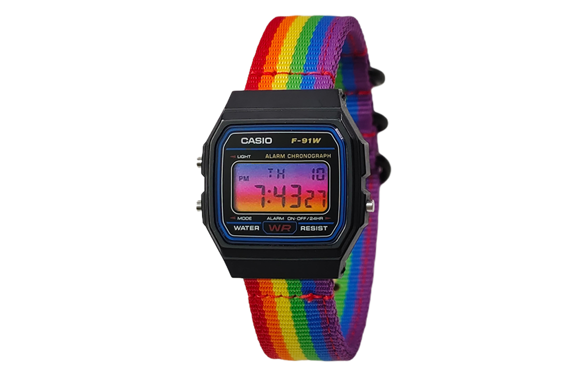 CASIO Мужские часы Retrofit Series с кварцевым механизмом и нейлоновым ремешком, черный циферблат
CASIO Мужские часы Retrofit Series с кварцевым механизмом и нейлоновым ремешком, черный циферблат