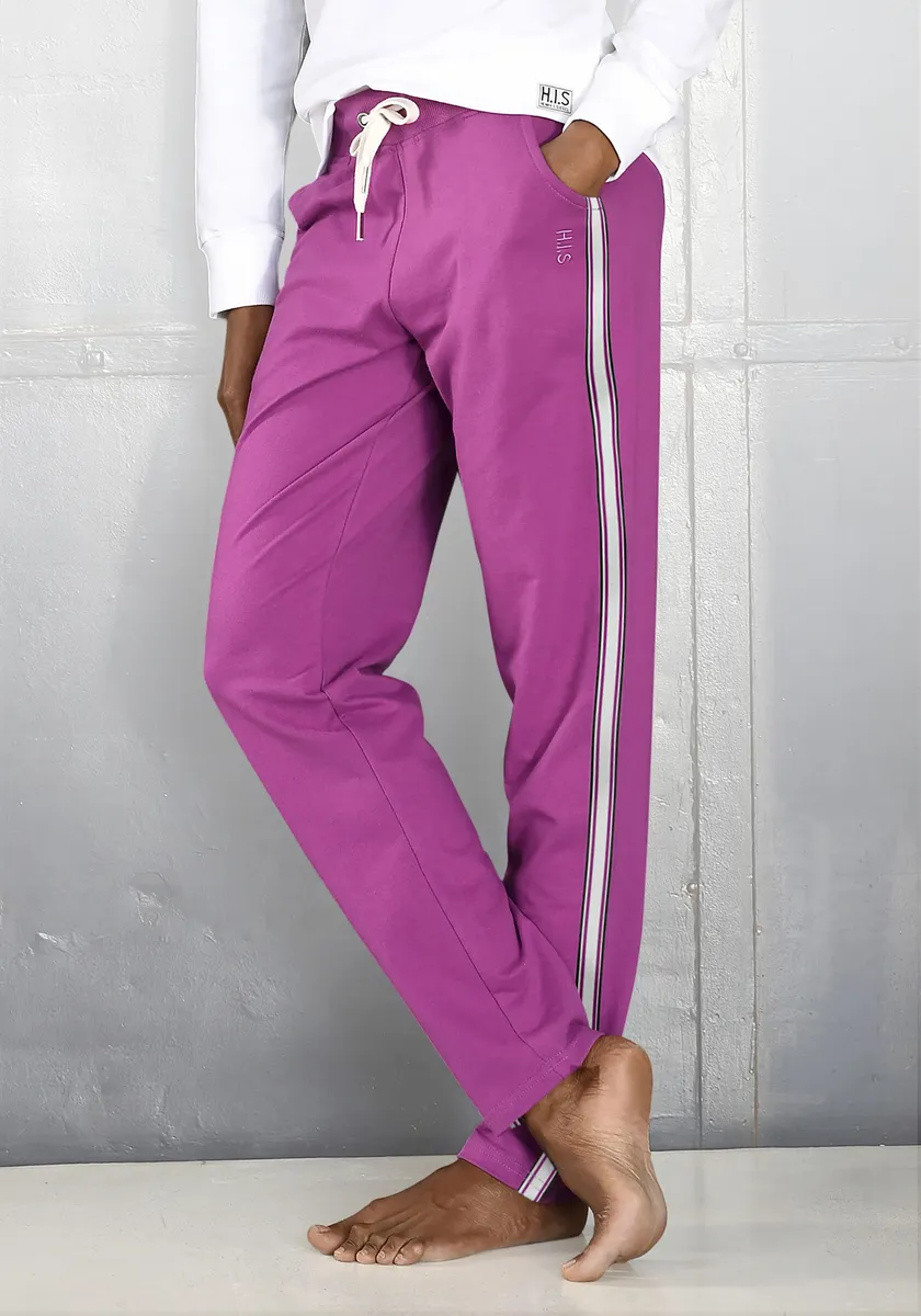 Брюки для дома H.I.S "брюки для отдыха", с боковыми полосками и боковыми карманами, костюм для отдыха, цвет Beere
Брюки для дома H.I.S "брюки для отдыха", с боковыми полосками и боковыми карманами, костюм для отдыха, цвет Beere