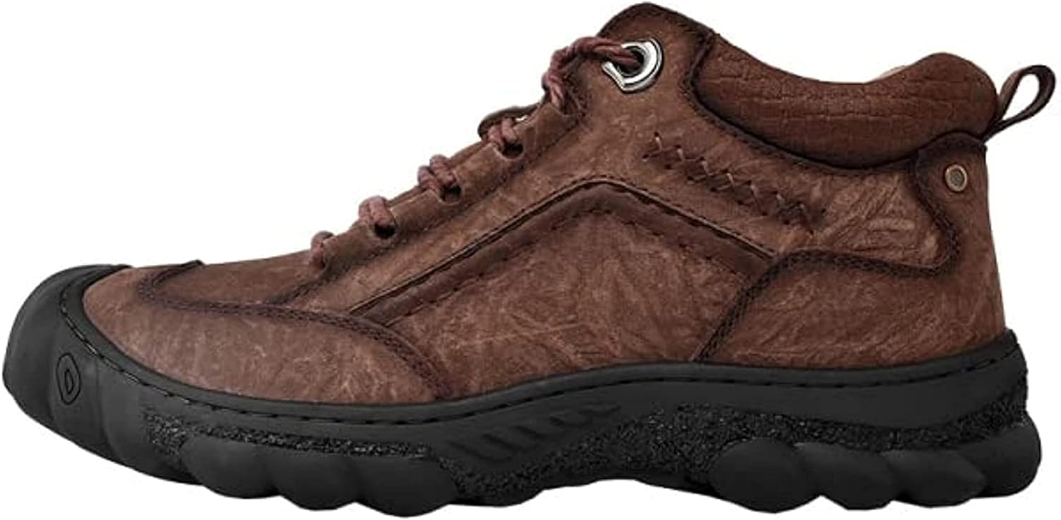 Мужские теплые ботинки Yiozoi до щиколотки для работы, осенне-зимние прогулочные ботинки, удобная ежедневная обувь, повседневные кожаные ботинки для мужчин, коричневый
Мужские теплые ботинки Yiozoi до щиколотки для работы, осенне-зимние прогулочные ботинки, удобная ежедневная обувь, повседневные кожаные ботинки для мужчин, коричневый