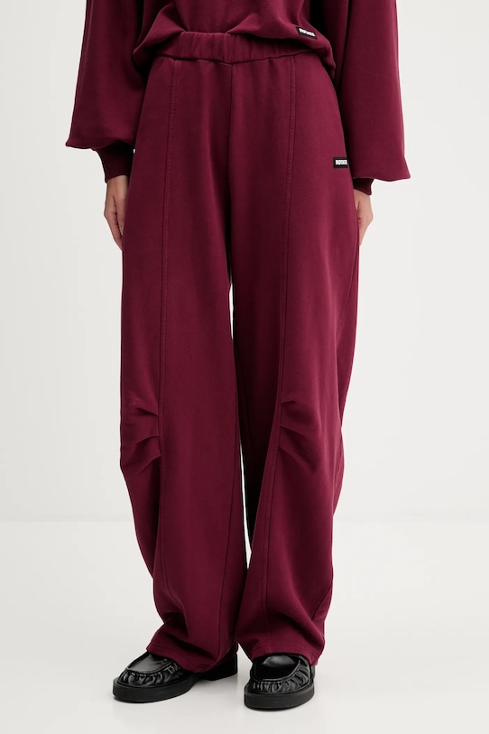 Хлопковые спортивные брюки Rotate, бордовый
Хлопковые спортивные брюки Rotate, бордовый