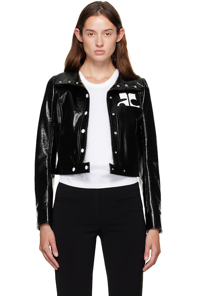 Виниловая обложка переиздания Courrèges, черный
Виниловая обложка переиздания Courrèges, черный