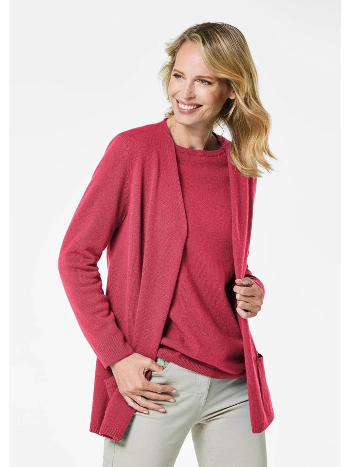 Кардиган GOLDNER Kaschmirstrickjacke, розовый
Кардиган GOLDNER Kaschmirstrickjacke, розовый