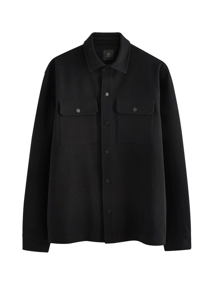 Рубашка обычного кроя на пуговицах Next, черный
Рубашка обычного кроя на пуговицах Next, черный