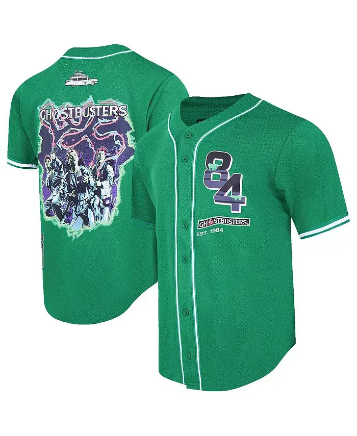 Мужская бейсбольная джерси Kelly Green Ghostbusters The Team Freeze Max
Мужская бейсбольная джерси Kelly Green Ghostbusters The Team Freeze Max