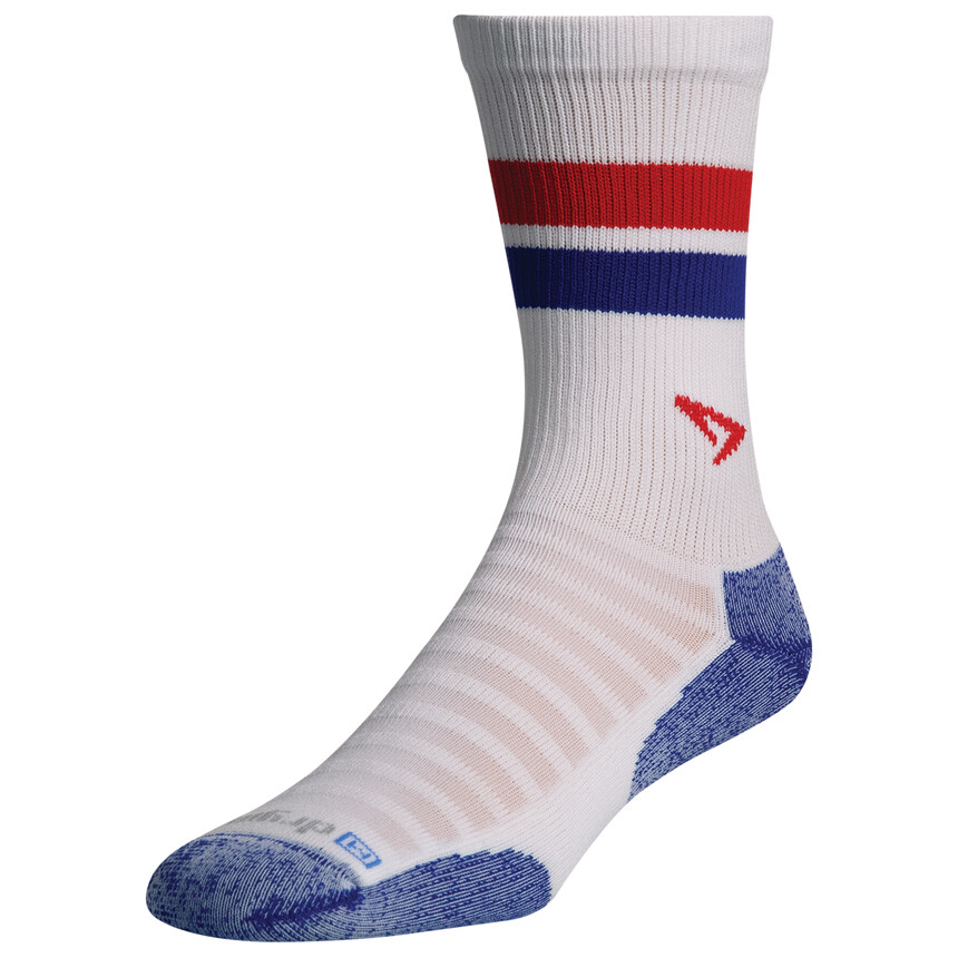 Носки для бега Drymax Running Lite-Mesh Crew, цвет White/Royal/Red Stripes
Носки для бега Drymax Running Lite-Mesh Crew, цвет White/Royal/Red Stripes