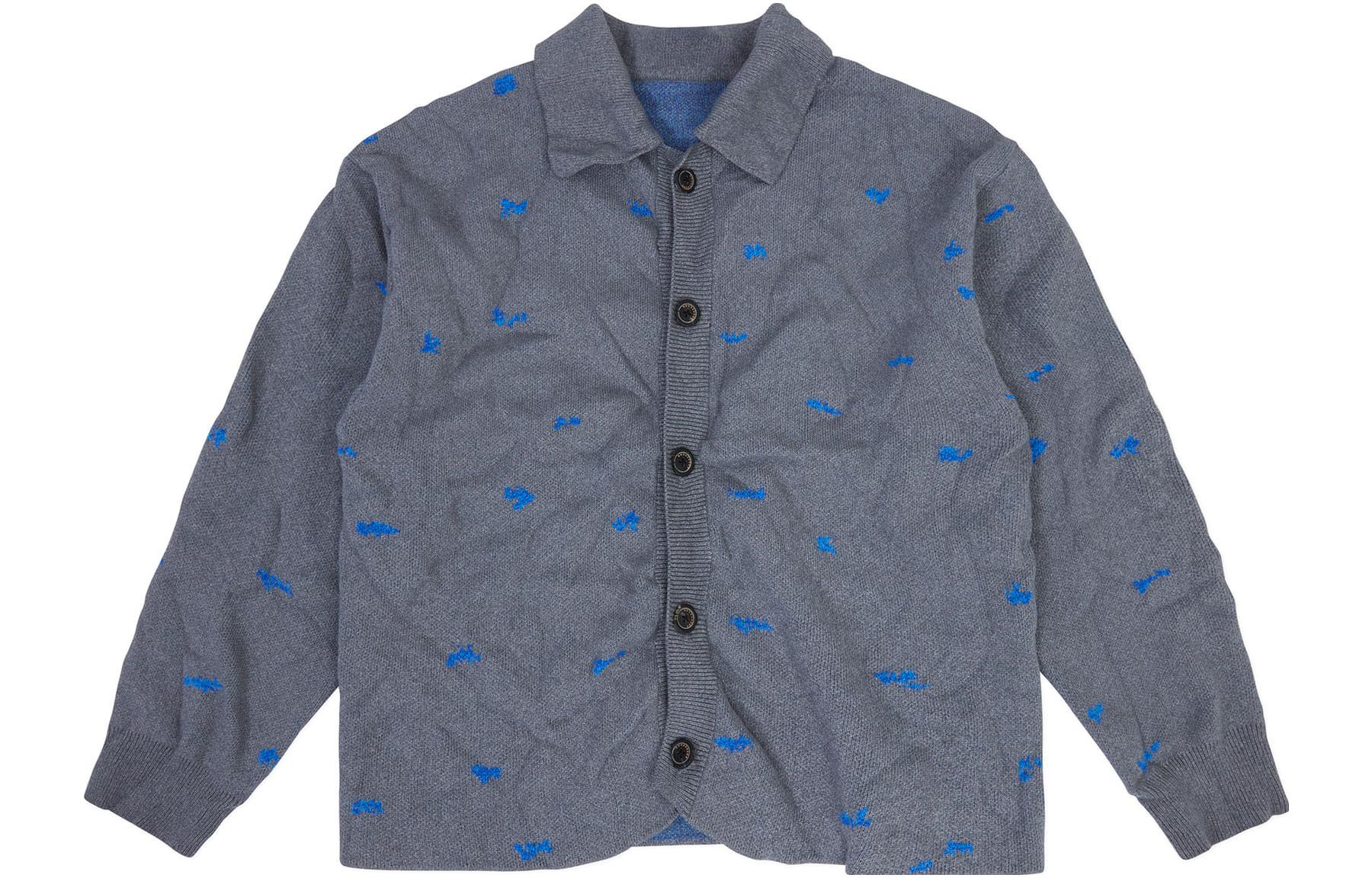 ADER ERROR FW23 Вязаный свитер унисекс серый 
ADER ERROR FW23 Вязаный свитер унисекс серый