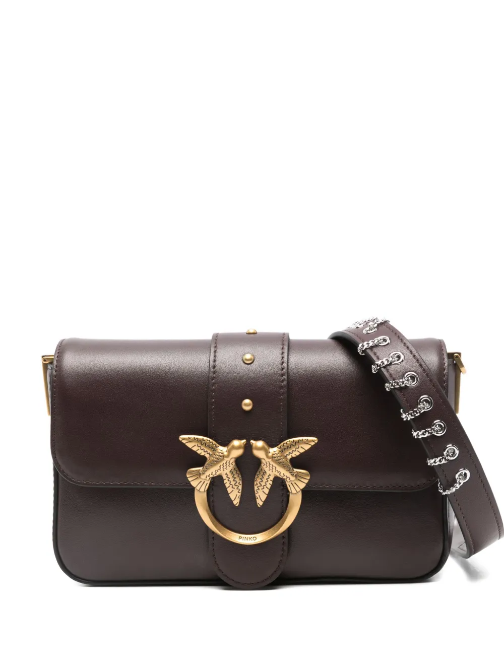 Сумка Love на одно плечо Pinko, коричневый
Сумка Love на одно плечо Pinko, коричневый