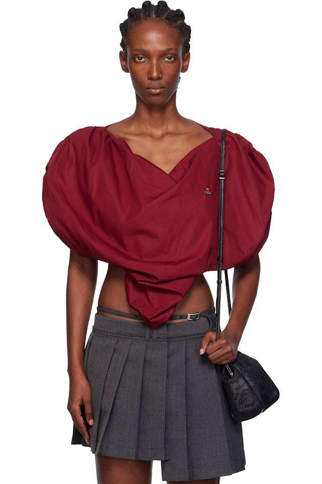 Vivienne Westwood Блузка с красным сердцем
Vivienne Westwood Блузка с красным сердцем