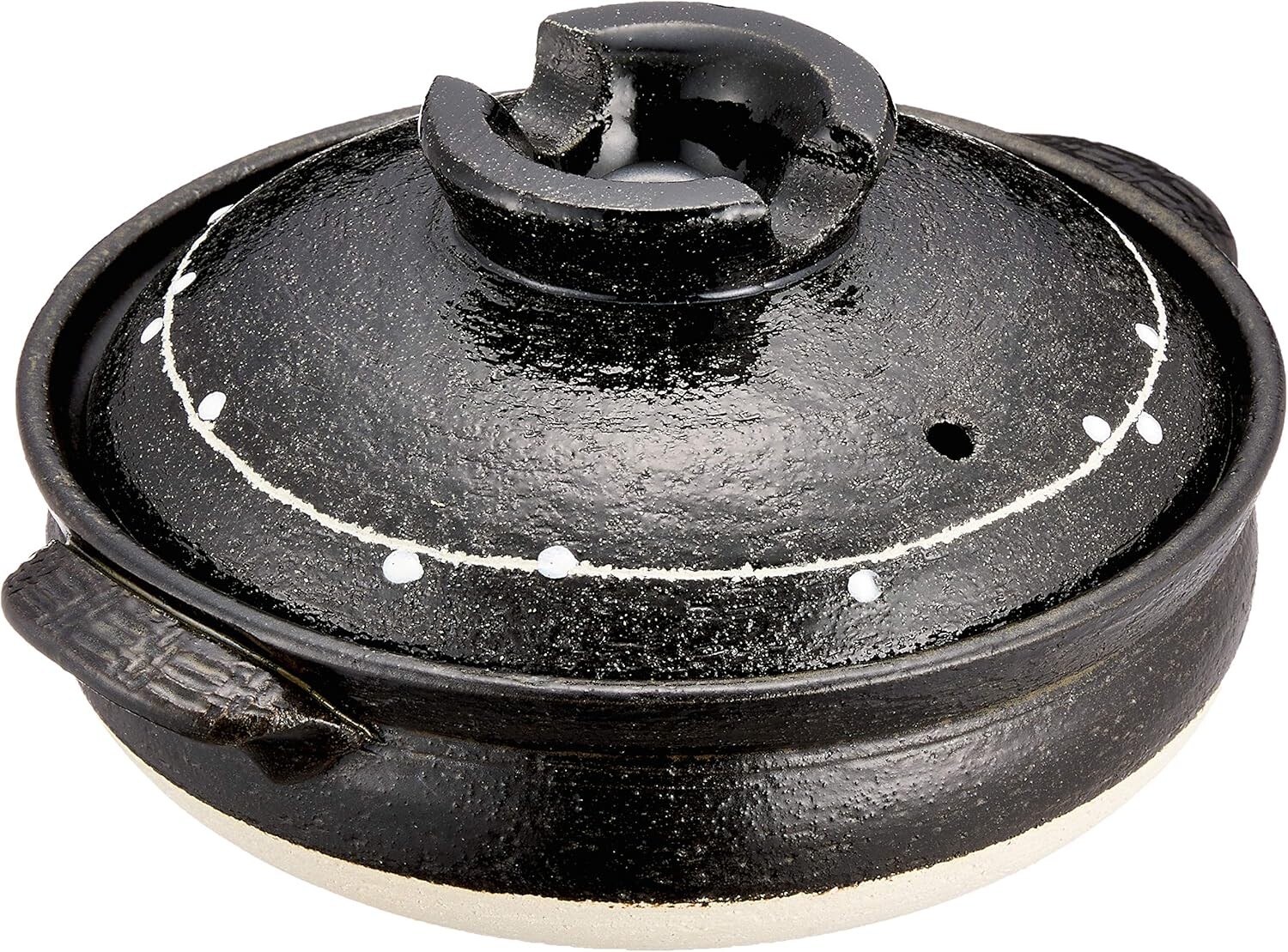 Saji Pottery 32-288 Глиняная кастрюля Banko Ware, № 6 (19 см), для 1 человека, Black
Saji Pottery 32-288 Глиняная кастрюля Banko Ware, № 6 (19 см), для 1 человека, Black