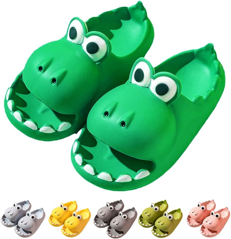 Женские сланцы с динозаврами, милые с большой мордочкой, сандалии EVA с открытым носком, мягкие, для дома и улицы, пляжа, спа Shjnfb, зеленый
Женские сланцы с динозаврами, милые с большой мордочкой, сандалии EVA с открытым носком, мягкие, для дома и улицы, пляжа, спа Shjnfb, зеленый
