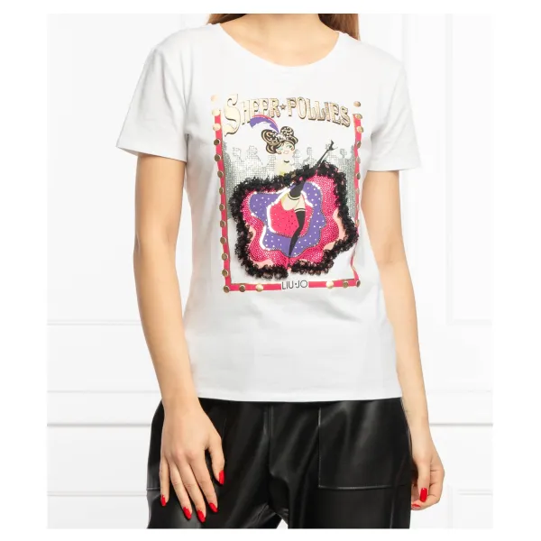 Футболка стандартного кроя Liu Jo, белый
Футболка стандартного кроя Liu Jo, белый