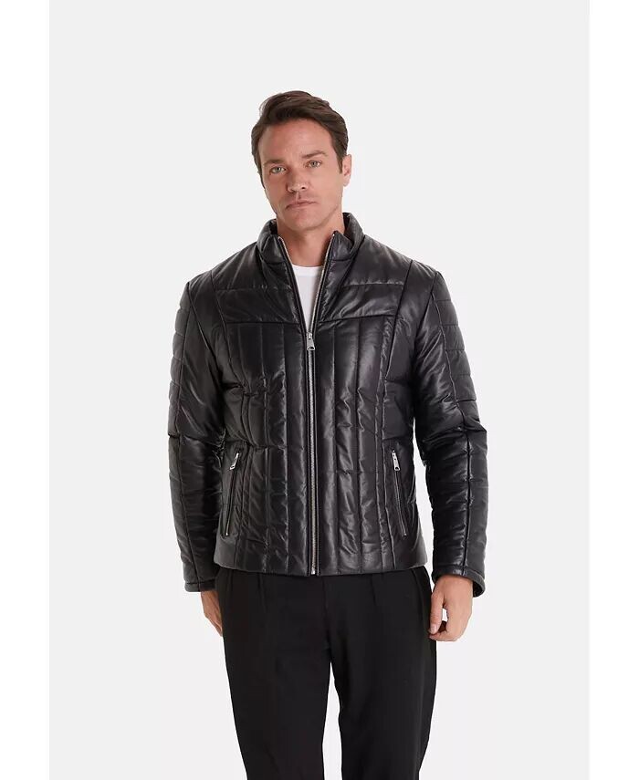 Мужская модная куртка, наппа черного цвета Furniq UK, черный
Мужская модная куртка, наппа черного цвета Furniq UK, черный