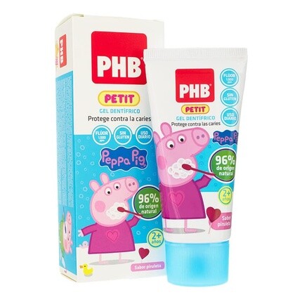 Phb Petit Зубная паста-гель Peppa Pig 50 мл
Phb Petit Зубная паста-гель Peppa Pig 50 мл