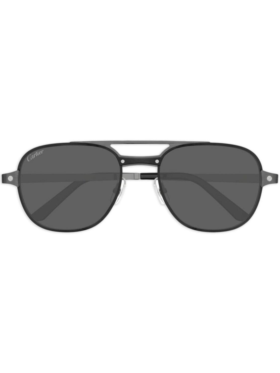 Cartier Eyewear солнцезащитные очки Santos de Cartier, черный
Cartier Eyewear солнцезащитные очки Santos de Cartier, черный