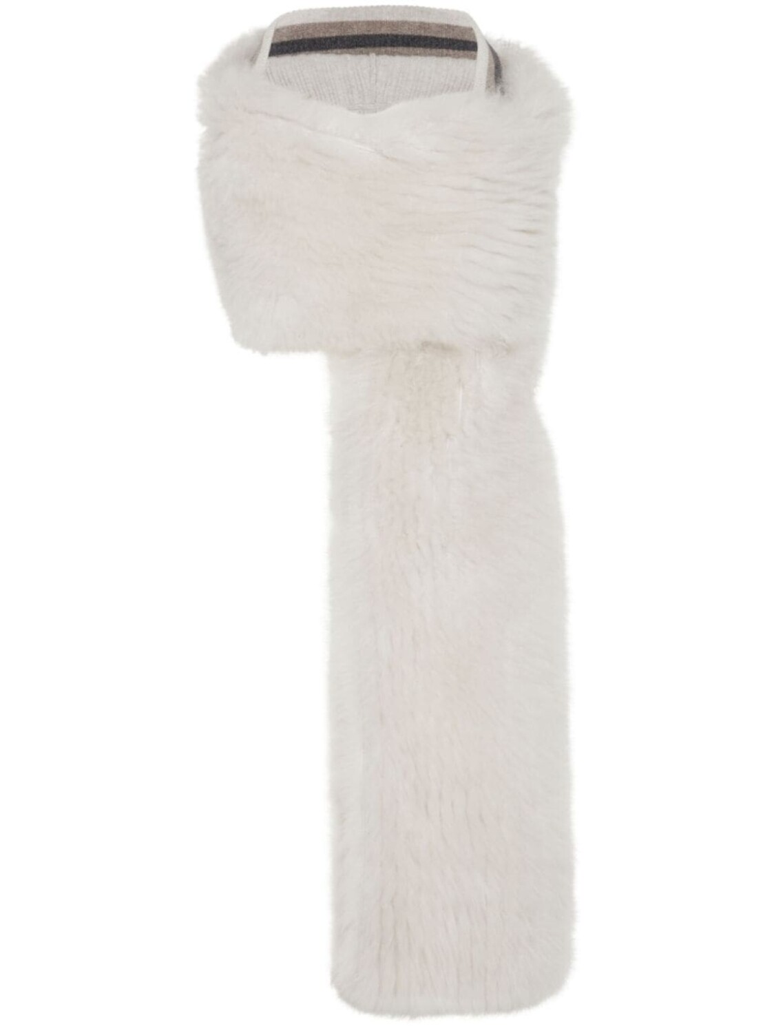 Кашемировый шарф Brunello Cucinelli, нейтральный цвет
Кашемировый шарф Brunello Cucinelli, нейтральный цвет