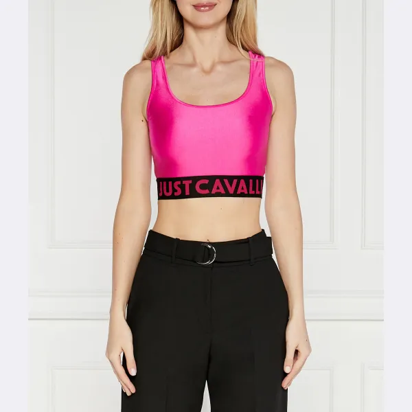 Укороченный топ Just Cavalli, фуксия
Укороченный топ Just Cavalli, фуксия