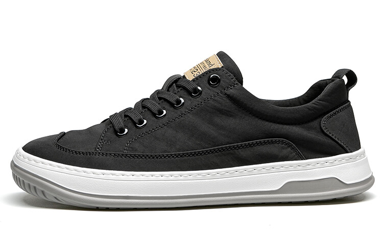 Стильные мужские кеды для скейтбординга с низким верхом черного цвета Leaveland
Стильные мужские кеды для скейтбординга с низким верхом черного цвета Leaveland