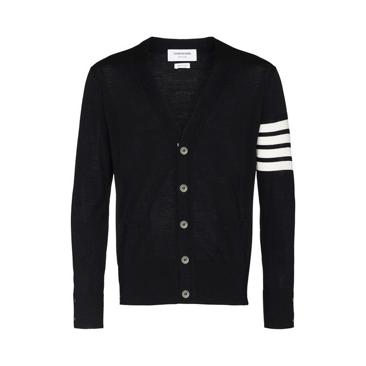 Кардиган Thom Browne Jersey Stitch Relaxed Fit V Neck Cardigan 'Black'
Кардиган Thom Browne Jersey Stitch Relaxed Fit V Neck Cardigan 'Black'