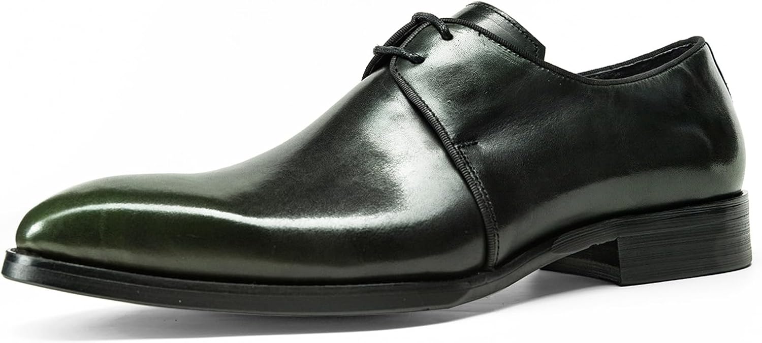 Мужские туфли-дерби из натуральной коровьей кожи с гладким носком - для формальной и повседневной носки - различные цвета - Большие размеры, заказывайте на размер меньше 141-901 Windhana, зеленый
Мужские туфли-дерби из натуральной коровьей кожи с гладким носком - для формальной и повседневной носки - различные цвета - Большие размеры, заказывайте на размер меньше 141-901 Windhana, зеленый