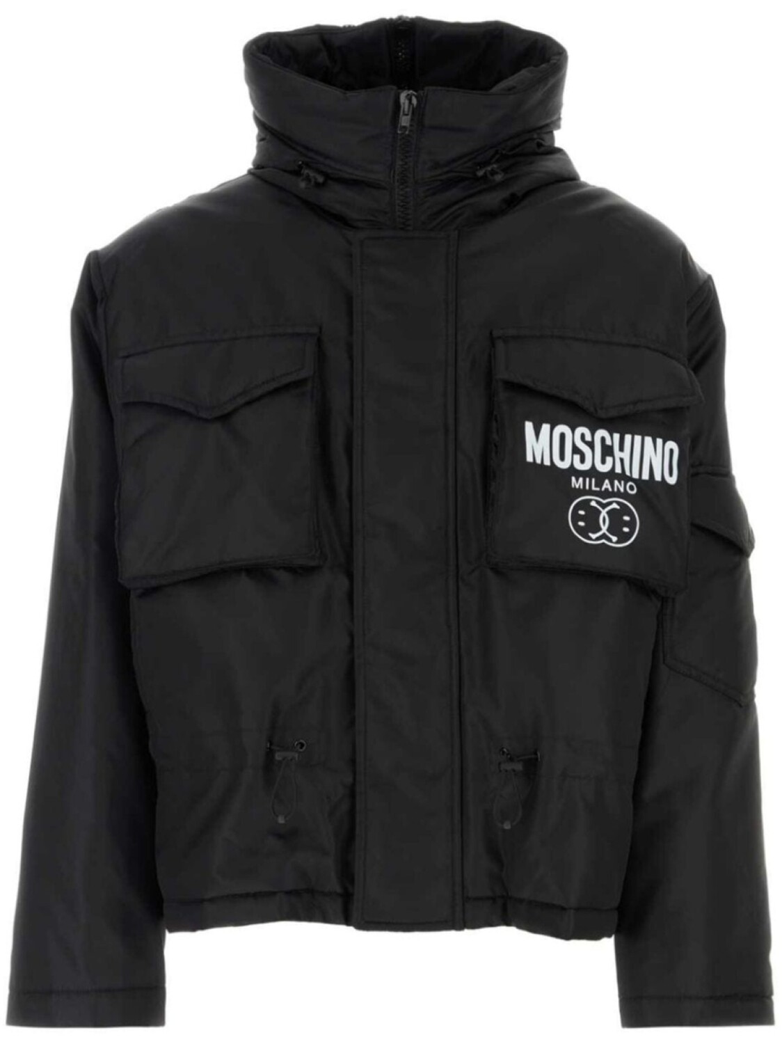 Утепленная куртка с логотипом Moschino, черный
Утепленная куртка с логотипом Moschino, черный